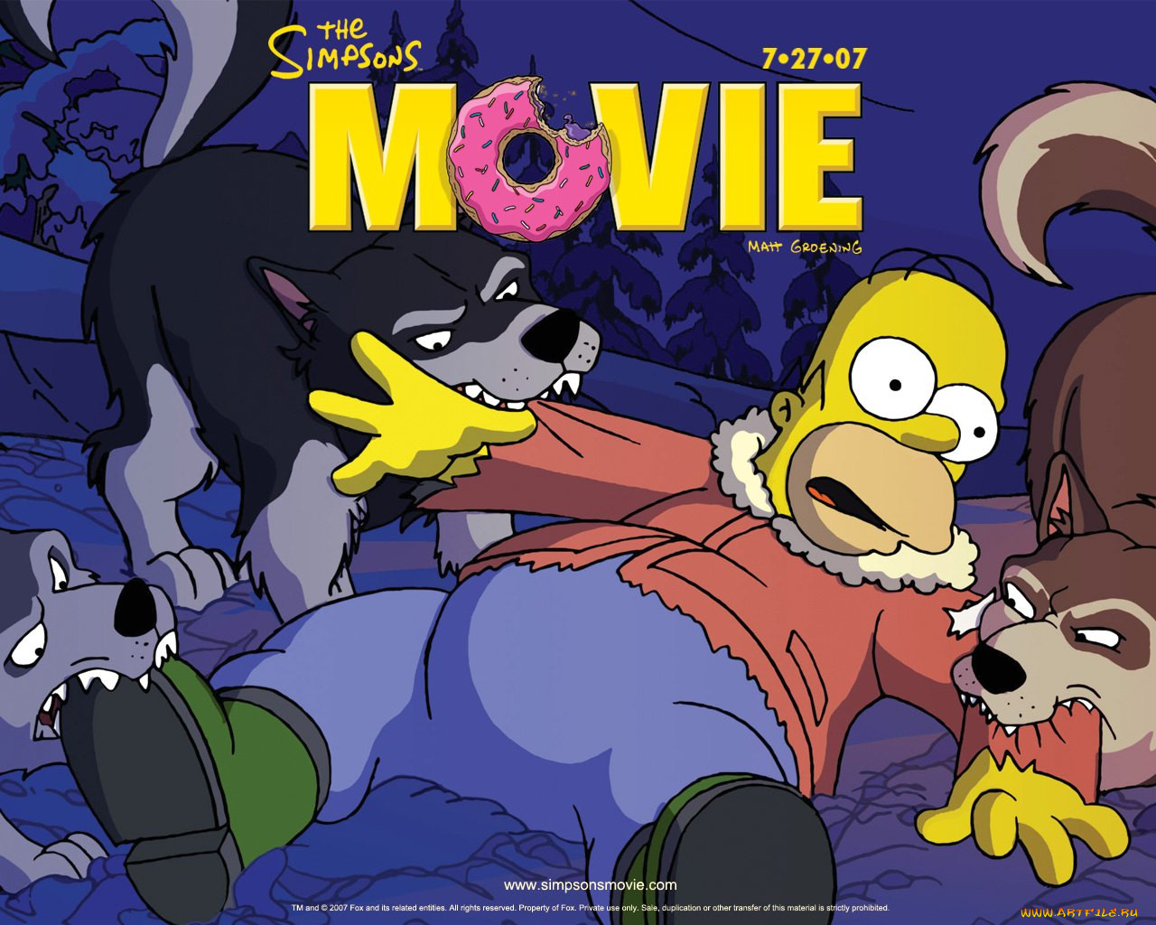, the, simpsons